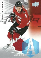 2021 Upper Deck Team Canada Juniors Jersey Connor Zary #6